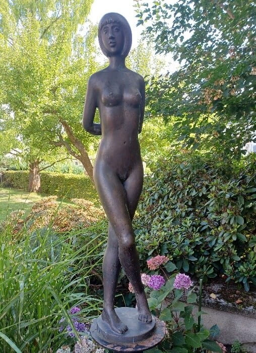 „La Belle“, Gottfried Kohl, 2001, Bronze, © Stadt- und Bergbaumuseum.