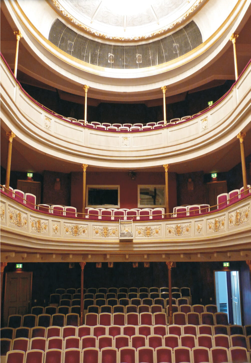 Großer Saal des Freiberger Theaters