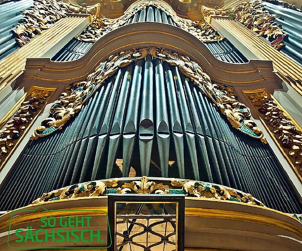Große Silbermann-Orgel im Freiberger Dom. Foto: SVF/Ralf Menzel.